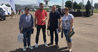 Делегация завода "Галещина Мащзавод" посетила AgroShow-2018 Делегация завода "Галещина Мащзавод" посетила AgroShow-2018