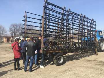 "Galeschina Mashzavod" produced a new heavy tooth harrow - BSHN-11