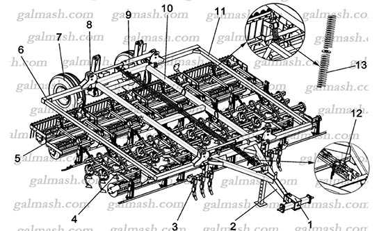 Spare parts for KKP-6,0 "Cardinal"